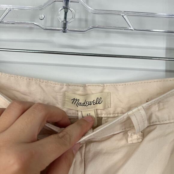 Madewell Garment-Dyed Low-Slung Straight Cargo Pants in Vintage Linen - Picture 4 of 11